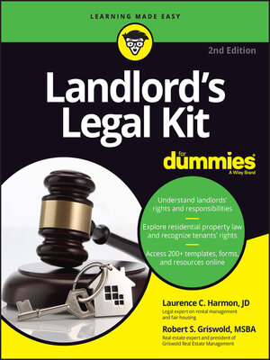 cover image of Landlord's Legal Kit For Dummies
